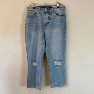 Cosmic Blue Love Sanctuary Cropped Jeans Size 27P‎ (A2) NWT